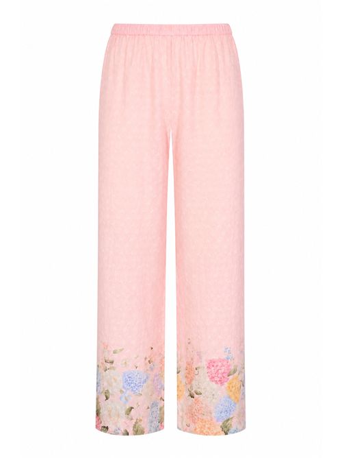 Pantalone Inez in cotone sangallo con stampa floreale Mc2 Saint Barth | IEN000201866L